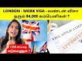    84000   uk work permits list tamil  ukvisa visa jobs tamilnews