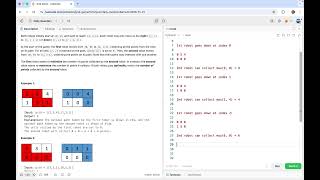 leetcode 2017 Grid Game | partial sum