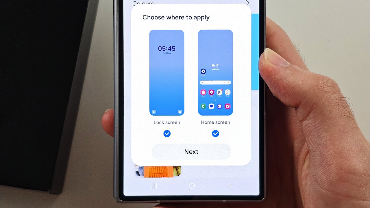How To Change Wallpaper on Samsung Galaxy Z Fold 6 - YouTube