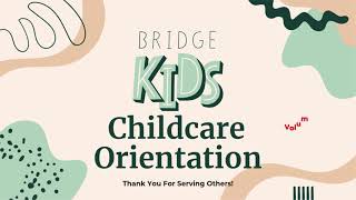 2026 Childcare Orientation