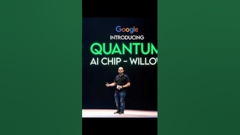 google Quantum ai chip - Willow #quantum #google
