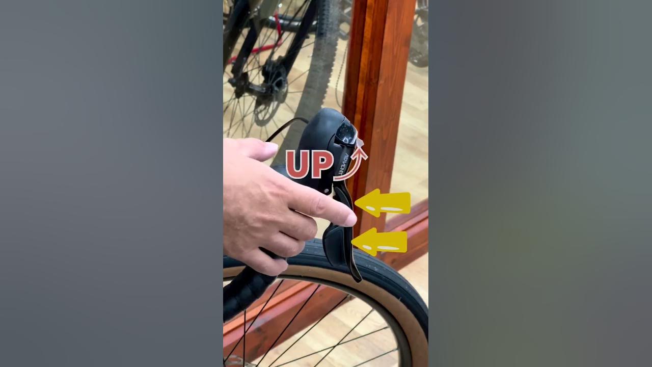 トリガーシフトの様なmicroSHIFT ADVENT Drop Bar Shifters shorts YouTube