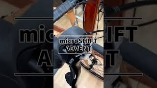 トリガーシフトの様なｍicroSHIFT ADVENT Drop Bar Shifters #shorts