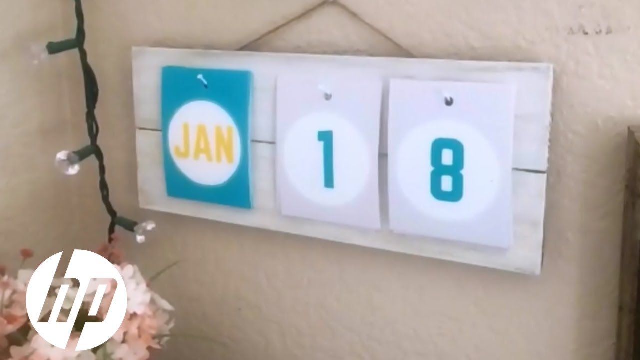 hpv vaccine A Simple DIY Wall Calendar | HP Printers | HP