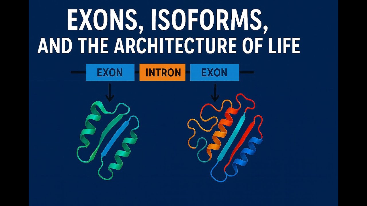 EXONS, ISOFORMS, AND THE ARCHITECTURE OF LIFE