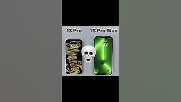 😱 iPhone 13 Pro Vs iPhone 13 Pro Max speed test 🥶