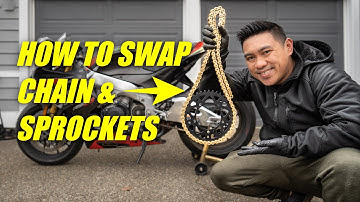 How to Change Motorcycle Chain and Sprockets