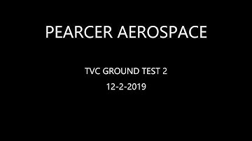 TVC Ground Test 2