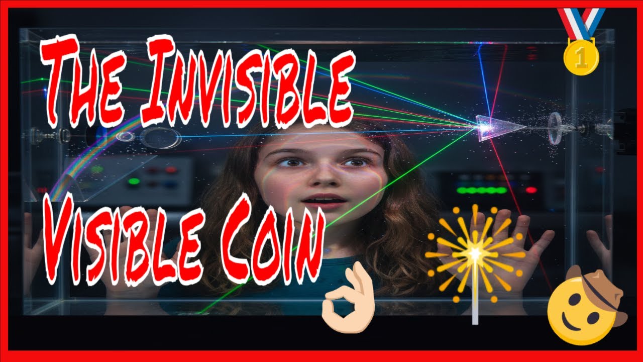The Invisible Visible Coin-Lavina TriXX-Fun Physics Experiment - YouTube