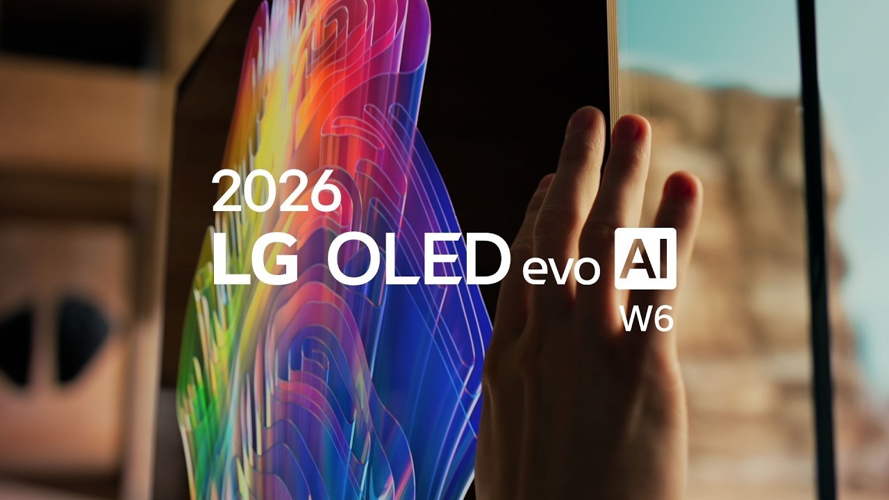 2026 LG OLED evo AI W6 : Wallpaper TV | LG
