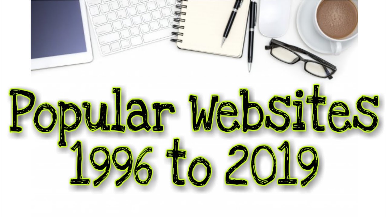 Comparison Top 10 Most Popular Websites 1996 to 2019 [Bar chart race]