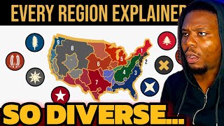 AFRICAN Reacts to Every Cultural Region Of The United States Explained