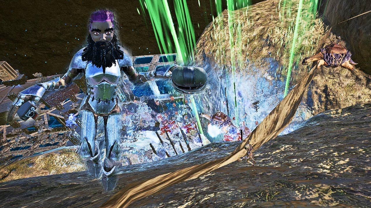 Raiding Rathole With Carbo C4 Underwater Crystal | Ark PvP Phase 3 S2 Episode 11