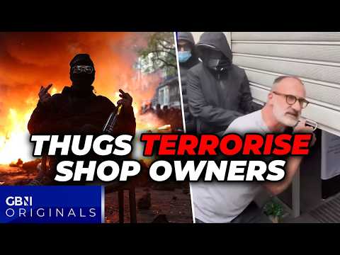 French riots: Masked THUGS terrorise shop owners as Paris police LOSE control of streets