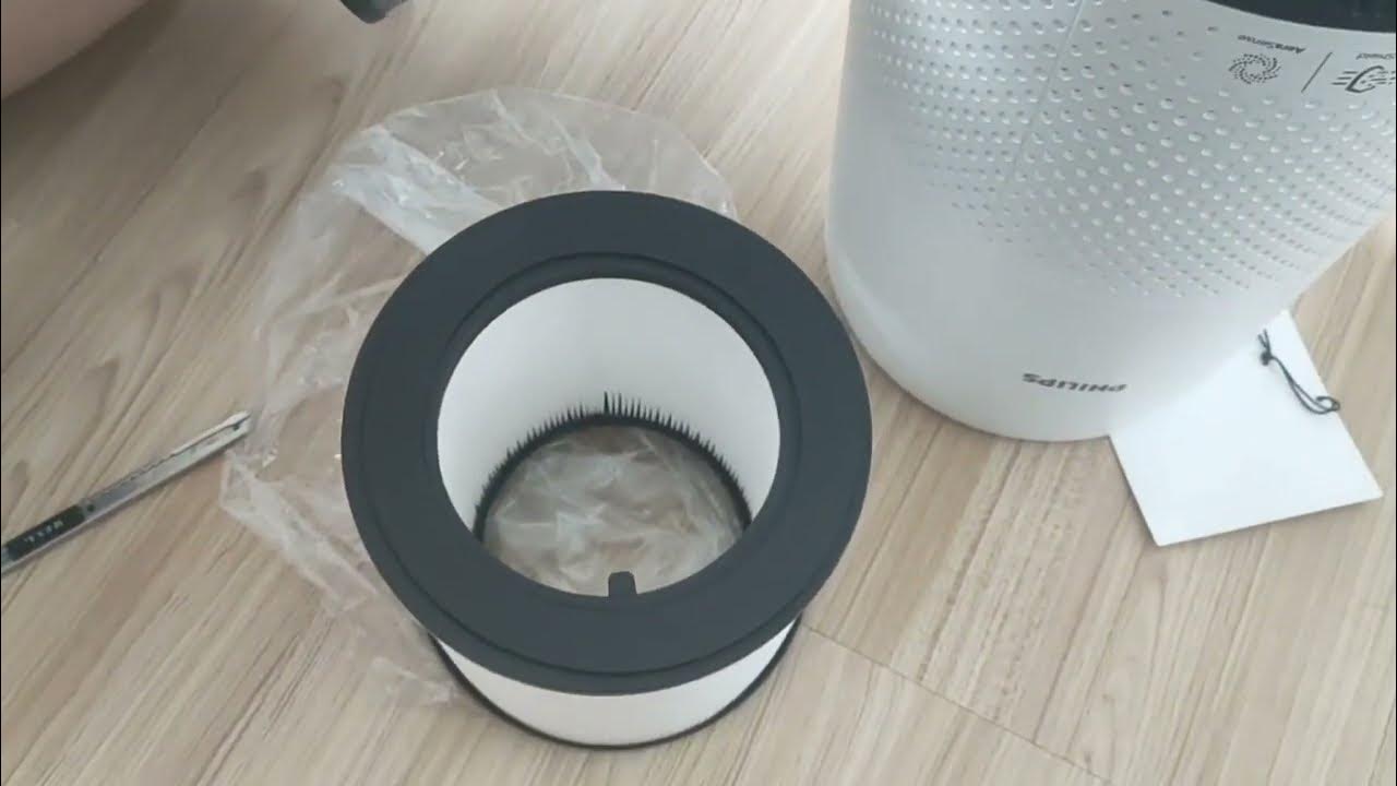 how to change home air filter เปลี่ยนไส้กรอง เครื่องฟอกอากาศ Philips
