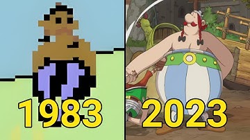 Evolution of Asterix & Obelix Games (1983-2023)