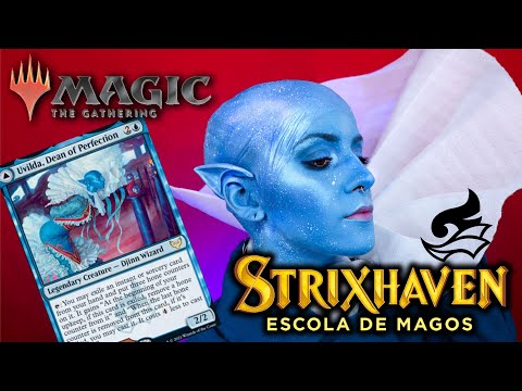 UVILDA MAKEUP | PRISMARI | STRIXHAVEN | MAGIC THE GATHERING | MAQUIAGEM ARTÍSTICA