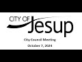 City Council Meeting October 7, 2024