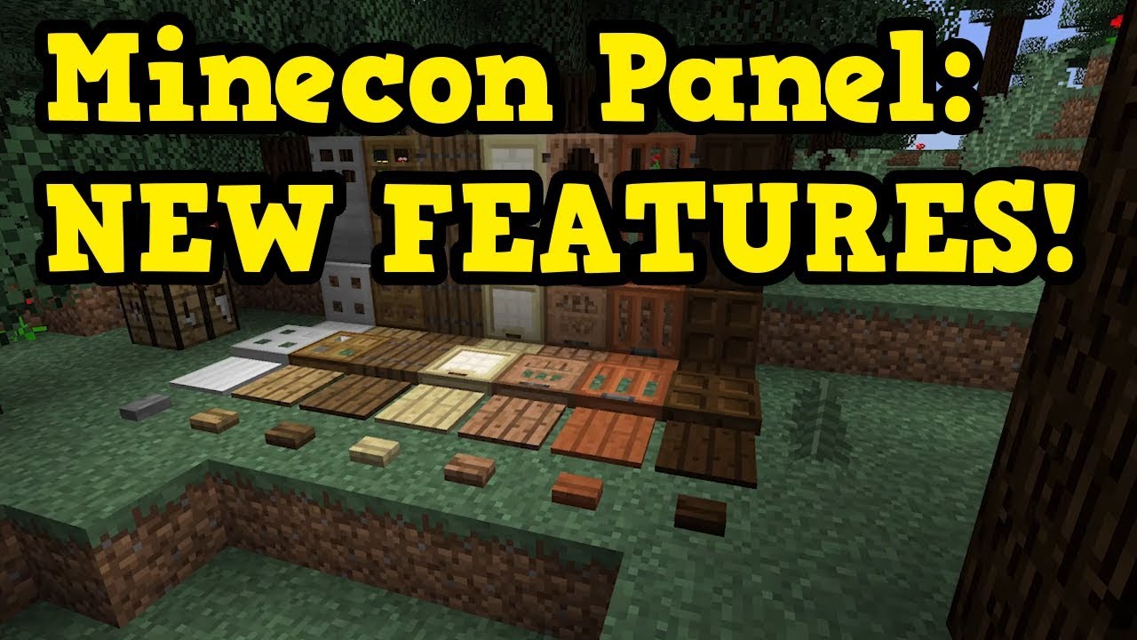 Minecon Panel Future Of Minecraft Java 1 13 1 14 Youtube