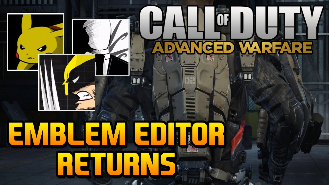 Call of Duty Advanced Warfare Emblem Editor Returns In