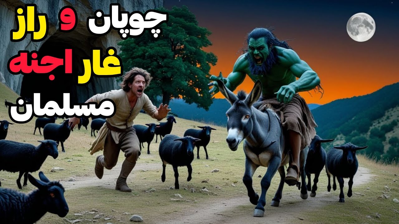 داستان ترسناک چوپان و راز غار اجنه مسلمان: آغاز خشم اجنه با طلسمی که سوخت