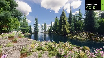 MINECRAFT ITERATIONT SHADER BENCHMARK | RTX 4060 LAPTOP | PATRIX 128X