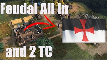 Flexible KNIGHTS TEMPLAR Fast Feudal | AoE 4 Build Order Guide | Season 10