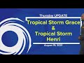 Tracking the tropics: Hurricane Grace makes landfall on the Yucatan Peninsula of Mexico