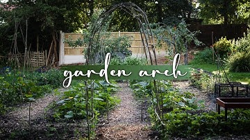 Weaving a Garden Arch | Hazel and Willow