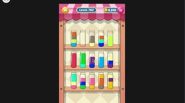 Water Sort Puzzle I Level 762 I  Facebook I SOLVED