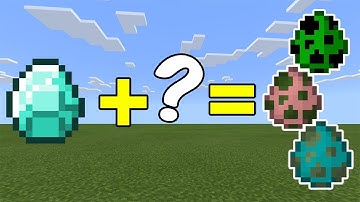 How to Craft Spawn Eggs in Survival - Minecraft