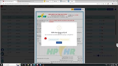 [#CyberBill] ❌Lỗi "Kiểm tra công cụ ký số - Bạn chưa bật chưa hoặc cài công cụ ký số CyberSign"