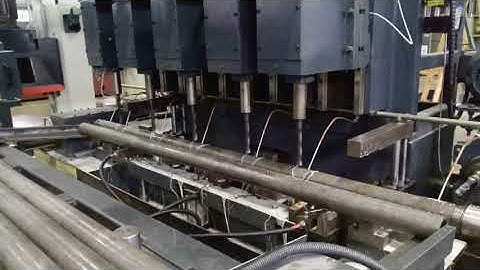 TARWIT auto loading and auto unloading multi spindle drilling machine for pipe