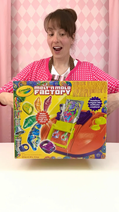 I Tested a DISCONTINUED Crayola Melt’n’Mold Factory!