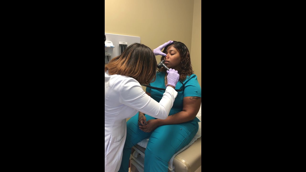 HEENT Assessment Video (Ear Inspection- Take 2)- Celebrity McNeal, Advanced Health Assessment