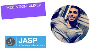 Médiation simple | JASP