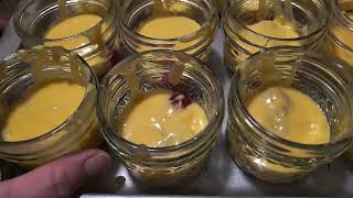 Oven canning pineapple upside-down cake!