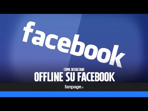 Video: Puoi impedire a qualcuno di vedere se sei online su Facebook?