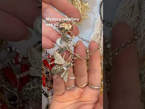 Pandora, Sphinx & insect jewellery?! £5 bag pt 2 #jewelleryunbagging #thriftfinds #vintagejewellery thumbnail