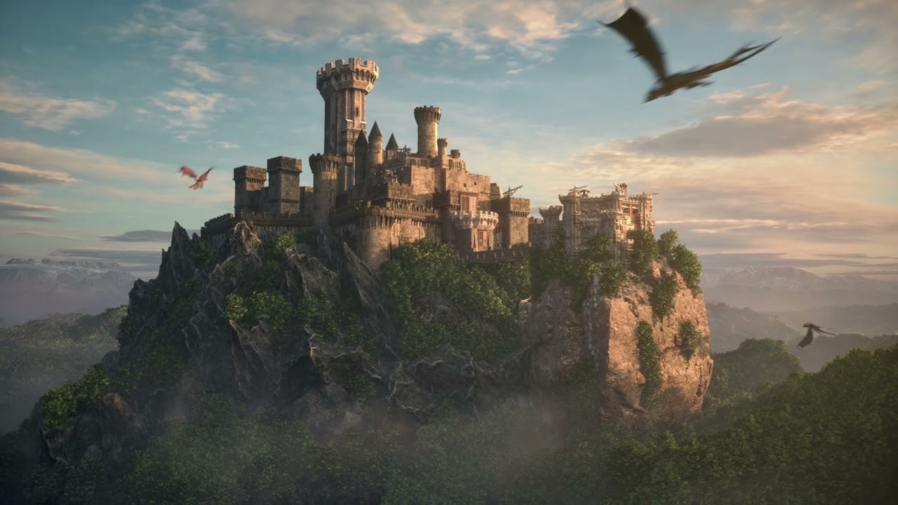 ArtStation - Dragonstone castle