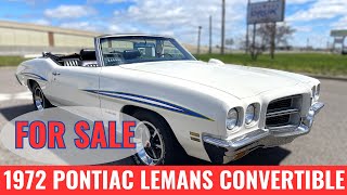 1972 Pontiac LeMans Convertible ** FOR SALE ** #usa #gto #cool