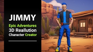 Introducing Awesome Jimmy - Premium 3D Character Pack for Character Creator 4 & Unreal Engine 5
