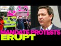 NYC First Responders PROTEST Vax Mandate. DeSantis Offers Police $5000 To Move To FL, Jabbed Or Not