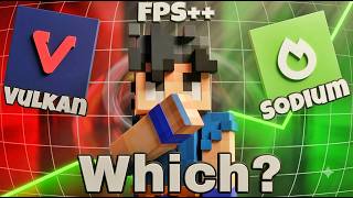 VULKAN vs SODIUM... Which Gives MORE FPS?🤯