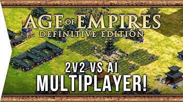 Age of Empires: Definitive Edition ► 2v2 Multiplayer VS AI Gameplay!