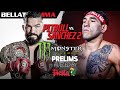 Bellator 255: Pitbull vs. Sanchez II | Monster Energy Prelims