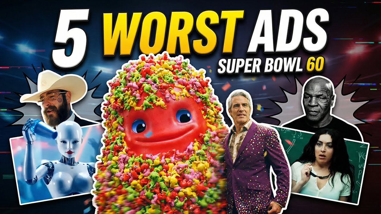 5 ХУДШИХ РЕКЛАМНЫХ РОЛИКОВ СУПЕРКУБКА 60