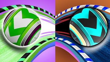 Rolling Ball 3d Sky Race Reverse ◀️gameplay Ball Colour Run walkthrough , iOS Android  ( part : 879)