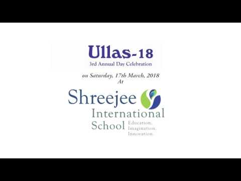 Sangchadwam   Welcome Song  Ullas   Annual Function 2018  Shreejee International School