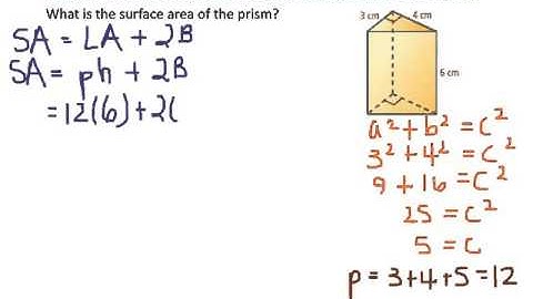 11-2:Surface Area of Prisms and Cylinders